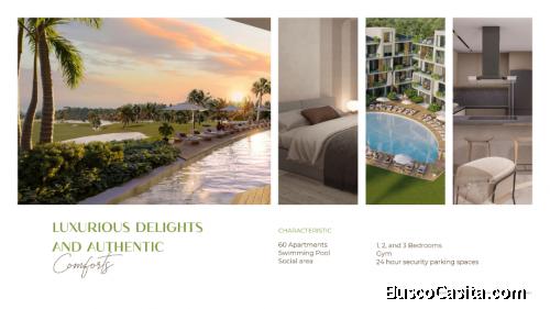 VENTA DE CONDOMINIO  en 3er Nivel 1 Hab  1 o 2 Baths 1 y 2 parqueos EN PUNTA CANA 873