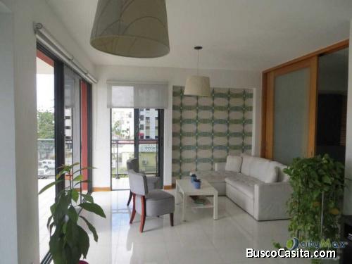 Apartamento Amueblado En Alquiler En Evaristo Morales; Idi: 80116