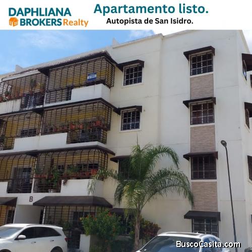 Venta de Apartamentos Listos para vivir DE 3 HABS en AUT SAN ISIDRO 551
