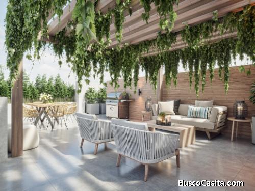 PALMAS DE SANTO DOMINGO NORTE APARTAMENTO de 2 y 3 dormitorios  EN 2DO NIVEL