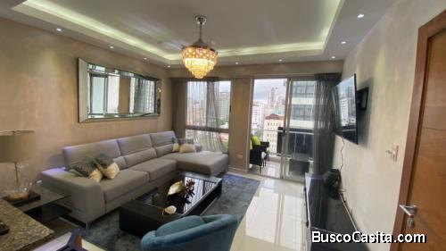 En Renta Apartamento Amueblado En El Ensanche Paraiso ; Idi: 138755