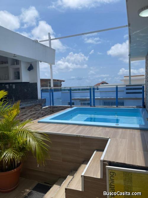En Venta Penthouse Vista Al Mar San Isidro Sde; Idi: 138800