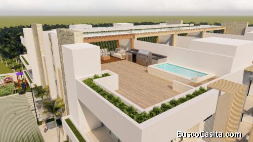Apartamento Con Terraza En Punta Cana En Venta; Idi: 138790