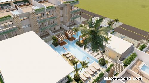 Apartamento De 2 Habitaciones En Venta En Punta Cana; Idi: 138787
