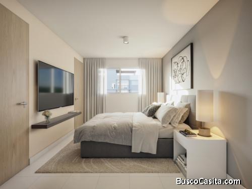 PROYECTO PALMAS DE SANTO DOMINGO NORTE APARTAMENTO de 2 & 3 habs  EN CUARTO PISO  67