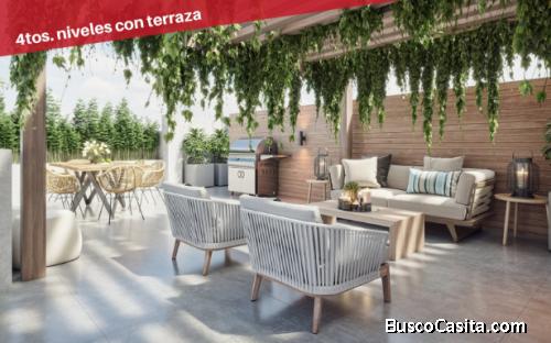 VENTA DE PALMAS DE SANTO DOMINGO NORTE APARTAMENTOS de 2 & 3 habs   205