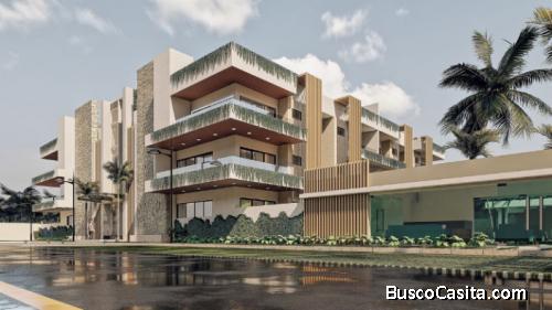 Bonito Residencial cerrado  2 recámaras en Residencial Villas Bávaro 129