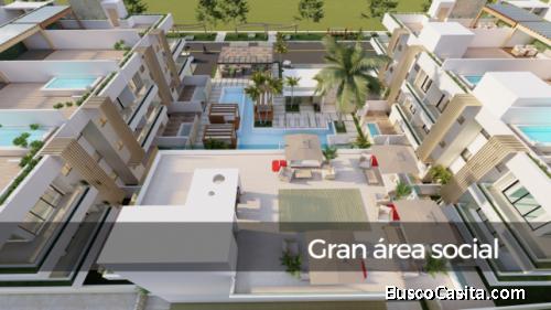Exclusivo Residencial de 2 habs en Residencial Villas Bávaro Punta Cana 148