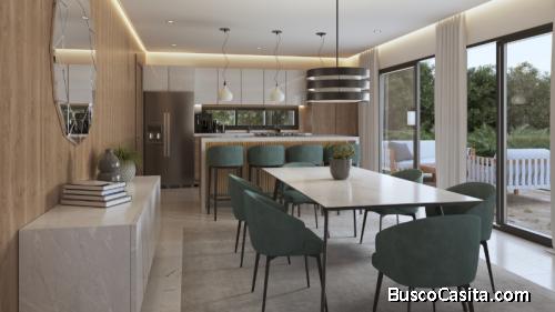 ALTO MAR RESIDENCES RESIDENCIAL  PROPIEDADES Y CASAS CON 3 HABS EN BAVARO 204