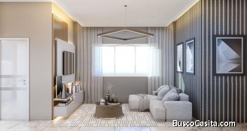 LUJOSO RESIDENCIAL Apartamento DE 2 HABS  456