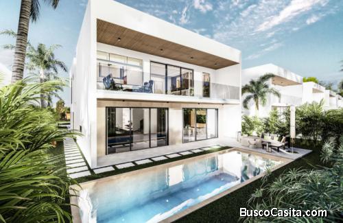 Villas De Lujo De 3 Habitaciones En Playa Nueva Romana; Idi: 138952