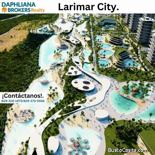 Inmueble 3 Piezas TORRE Larimar City   EN VENTA EN BAVARO VERON 462