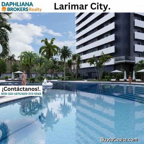 Apartamento de 1 Habitación TORRE Larimar City    EN PUNTA CANA VERON 996
