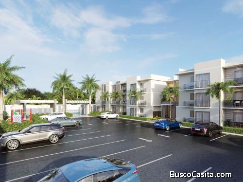 PROYECTO BÁVARO ISLAND RESIDENCES Apto  EN PRIMER PISO en PUEBLO BAVARO PUNTA CANA 862