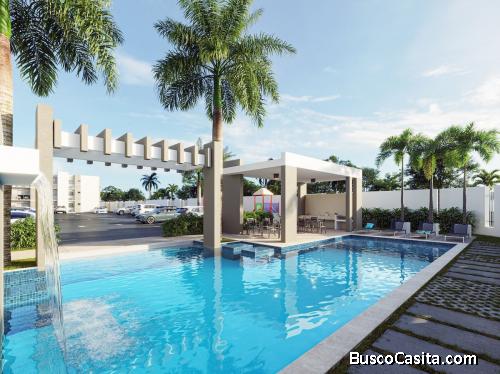 PROYECTO BÁVARO ISLAND RESIDENCES Departamentos  EN 1ER PISO en PUEBLO BAVARO PUNTA CANA 225
