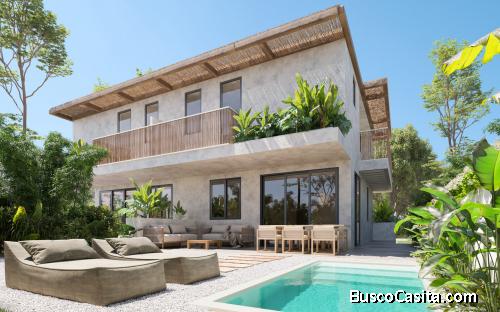 COMPLEJO DE INMUEBLE DE 2 NIVELES DE 3 Y 4 AMBIENTES EN Aldea Park Punta Cana 483