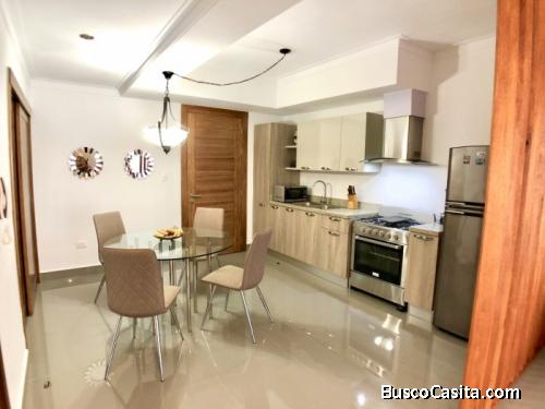 Apartamento Amueblado en Evaristo Morales 1 Habitación