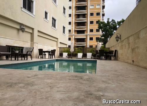 Apartamento En Renta Amueblado En Sector Exclusivo Naco; Idi: 136260