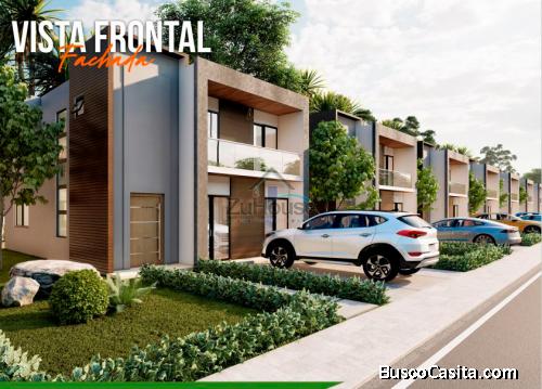 Villa en venta en plano en exclusiva comunidad de Punta Cana WPV01
