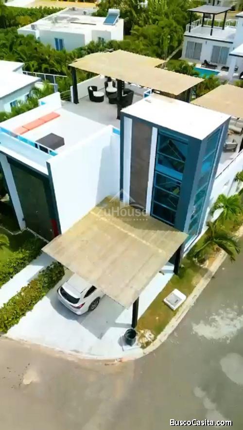 Villa amueblada de 3 habitaciones en venta en Sosúa, Puerto Plata WPV16