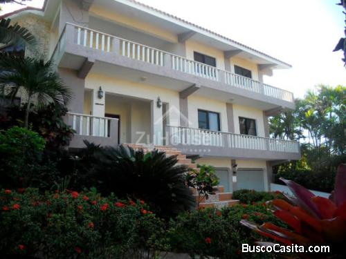 Casa hermosa con vistas panorámicas en Costambar, Puerto Plata WPC01