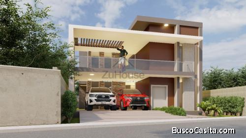 Casa con Terraza y Patio en Venta en Res. Cerrado Próximo al Dorado II WPC02
