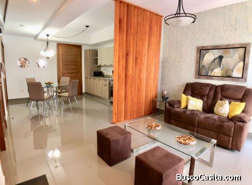 Apartamento Amueblado en Evaristo Morales 1 Habitación