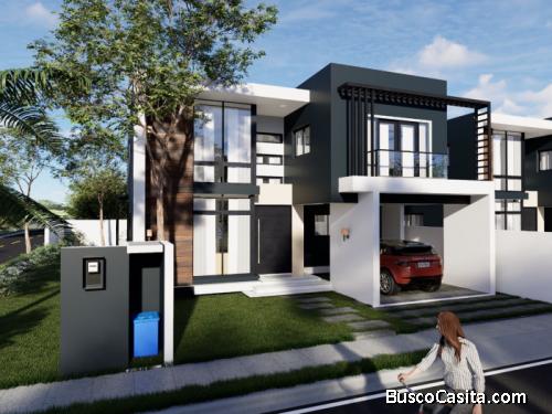 En Venta Casa Moderna En Las Carmelitas, Santiago; Idi: 139442