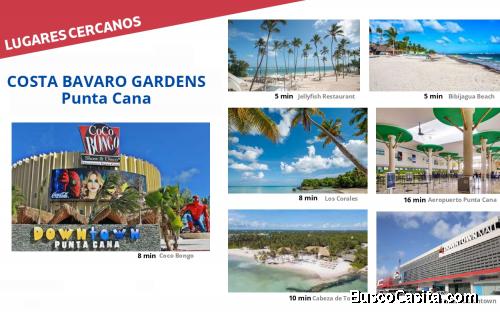 Deptos 2do piso Costa Bávaro Garden REP DOM PUNTA CANA 