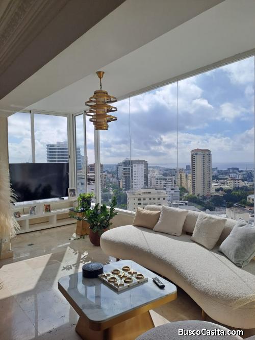 VENDO PENTHOUSE DE LUJO Y REMODELADO EN EL VERGEL,  EXCELENTE VISTA, PISO 15