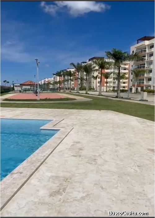 VENDO APTO NUEVO 2 HABITACIONES DENTRO DEL PROYECTO EXCLUSIVO  CRISFER, PUNTA CANA
