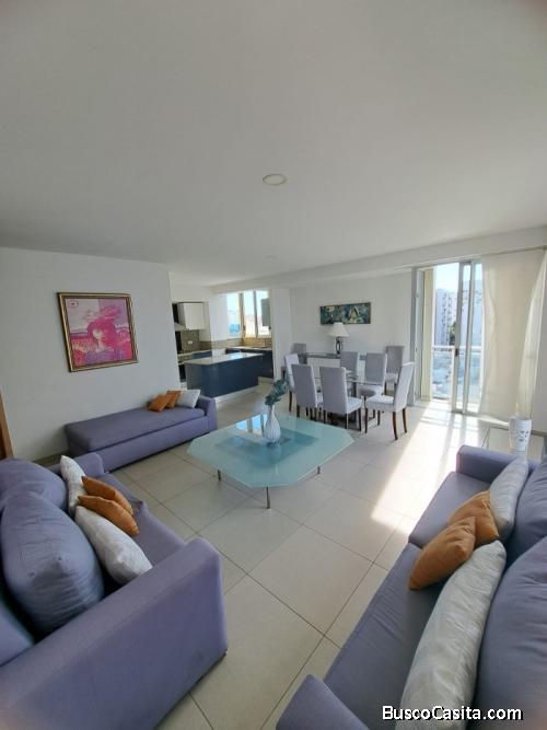 Apartamento Amueblado En Alquiler En Evaristo Morales; Idi: 139688
