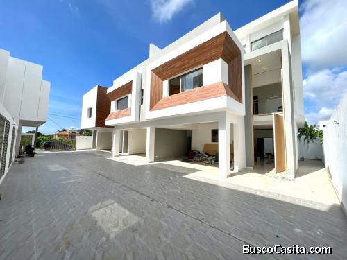 Elegante Proyecto Cerrado De Casas De 2 Niveles, Prado Oriental, Aut. San Isidro, Santo Domingo 