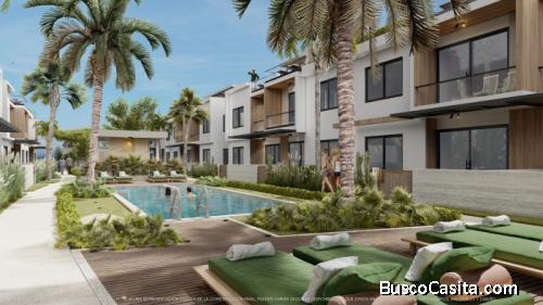 Apartamento En Venta De 2 Hab.  En Bávaro Punta Cana.; Idi: 140028