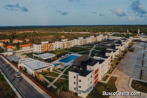 Apartamento En Venta De 1 Habitacion En Bavaro; Idi: 140035