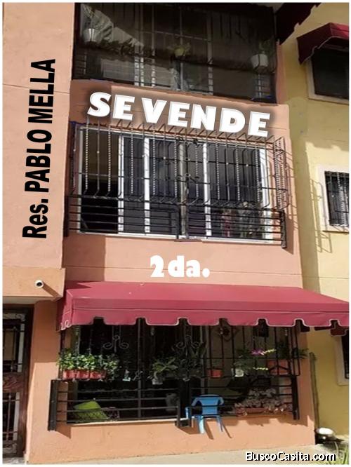 Vendo Apartamento en el Res.  PABLO MELLA, 2da etapa, en el Km. 18, Autopista Duarte, con todo cerca