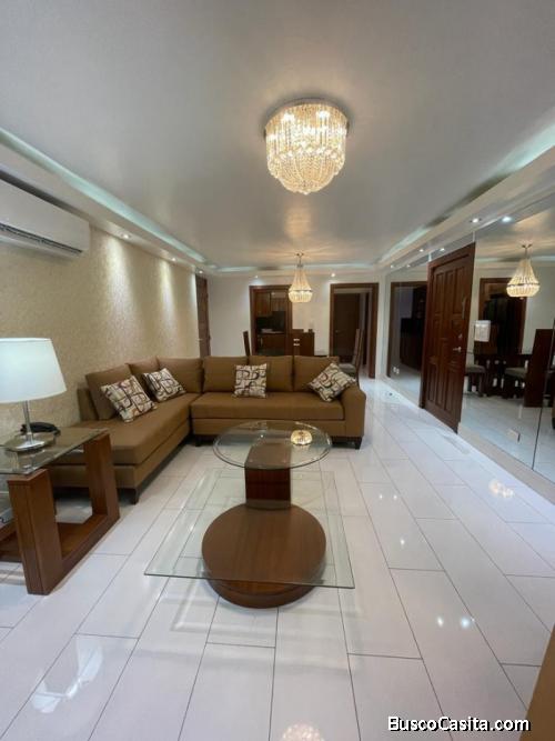 Vendo Apartamento  Amueblado  En  La Av Anacaona ; Idi: 140407