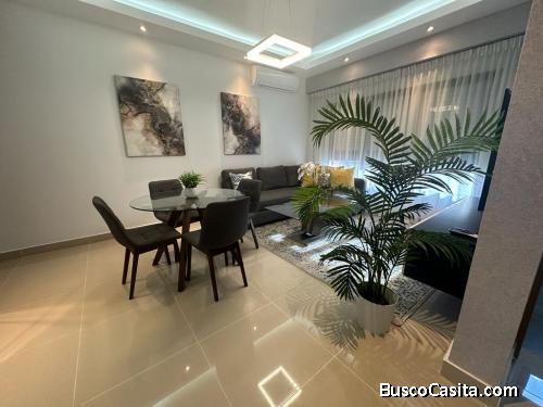 Alquilo Apartamento Amueblado en Evaristo Morales una Habitación