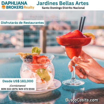 OFERTA NUEVO CONDOMINIO DE JARDINES DE BELLAS Artes 1 dormitorio