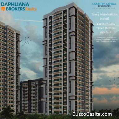 EN VENTA COUNTRY KAPITAL 1 recámara DOWNTOWN DE SANTO DOMINGO ESTE