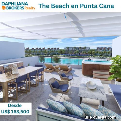 Venta de 1 dormitorio THE BEACH EN BAVARO PUNTA CANAInversiones en 2 habs THE BEACH EN PUNTA CANA