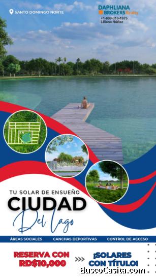CIUDAD DEL LAGO Terrenos EN SANTO DOMINGO REPUBLICA DOMINICANA En venta 