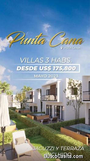 En venta  proyecto de casas estacionamiento en Bavaro Punta Cana