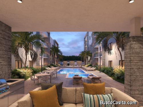 EN Punta cana Bávaro En CONSTRUCCIóN Pisos para inversion con estacionamiento