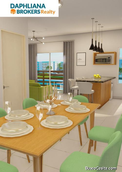 Oferta inmobiliaria Deptos 1 dormitorio Punta cana Bávaro