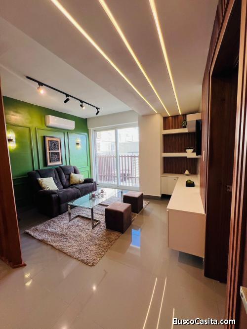 Apartamento Amueblado En Evaristo Morales 1 Habitación; Idi: 127820