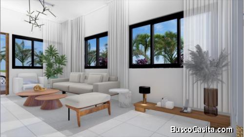 Villa De 2 Niveles En Venta, 3 Hab En Bávaro Punta Cana; Idi: 140619
