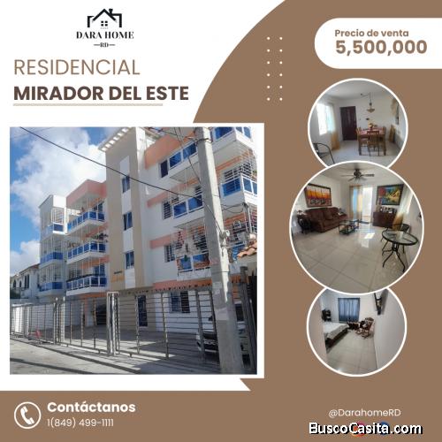 Vendo apartamento en residencial Mirador del este