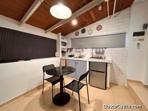 Alquiler De Apartestudio Amueblado En Piantini; Idi: 136219