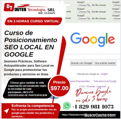 Agencia de diseño de página Web y posicionamiento seo en Google en Republica Dominicana